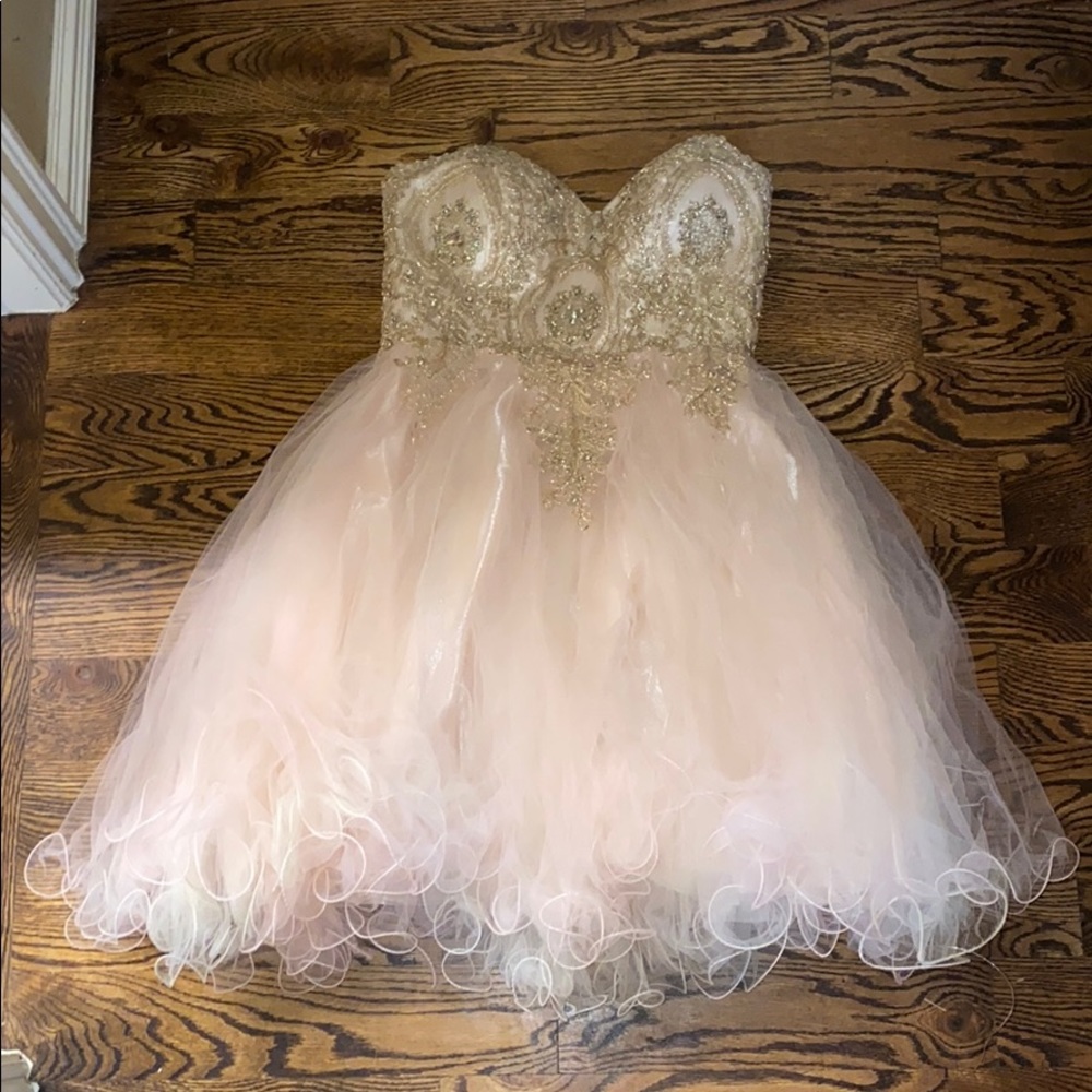 Strapless dress
